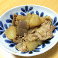 ボブキューブ's cooksnap of when they made 大根とこんにゃくと豚肉の煮物風炒め.