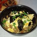 椋かぁちゃん's cooksnap of when they made 簡単に炊き込んじゃった♡そぼろ丼.