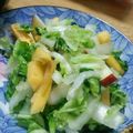ちゃきんぐ's cooksnap of when they made 白菜と柿の甘酸っぱーいサラダ.