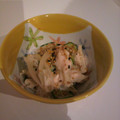 river36's cooksnap of when they made 簡単‼ささみ・えのき・きゅうりの酢の物.