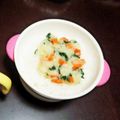 えっぺ★'s cooksnap of when they made 離乳食中期　にんじんのじゃがトロかゆ.