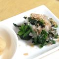なゆほ's cooksnap of when they made レンジ調理！ほうれん草のおかかポン酢和え.