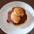 acco718's cooksnap of when they made 我が家のホットケーキ.