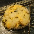 ジョングレ's cooksnap of when they made 高菜と卵のおにぎり.
