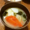 ☆akettu☆'s cooksnap of when they made ☆ほくほく☆ えび芋の味噌汁.