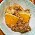 ☆akettu☆'s cooksnap of when they made ☆かぼちゃと挽き肉と長ネギの甘辛煮☆.