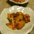 時花菜's cooksnap of when they made カボチャとベーコンの炒め物.