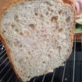 ユチョン1217's cooksnap of when they made HBで全粒粉とココナッツオイルの健康パン.