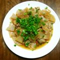 みんそよ's cooksnap of when they made もう一品！簡単！大根と豚バラ肉煮.