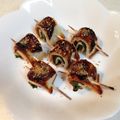 とみぃ86753's cooksnap of when they made 大葉巻きちくわの西京焼き.