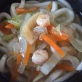 H♡S's cooksnap of when they made ポカポカ♫しょうがたっぷりあんかけうどん.