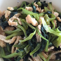 クックATG2OI☆'s cooksnap of when they made 朝食【副菜】小松菜と揚げの煮浸し.