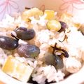 ぺっぺぺ72's cooksnap of when they made さつま芋の混ぜご飯.