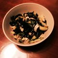 kaori k's cooksnap of when they made わかめとえのきの中華炒め.