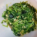 aaimam's cooksnap of when they made ほうれん草の海苔酢和え.