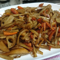 Ｋ．Ｋ．'s cooksnap of when they made れんこんとごぼうのきんぴら.