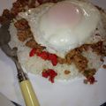 yasuna313's cooksnap of when they made ガパオ（タイ風　鶏ひき肉炒めご飯）.