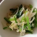 チャンさん's cooksnap of when they made 超カンタン☆小松菜とモヤシのピリ辛ナムル.