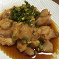yuukaokd's cooksnap of when they made 揚げない❤ねぎ甘酢だれのからあげ風♪.