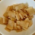 danko's cooksnap of when they made 大根のめんつゆ漬け.