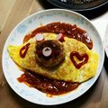 chifuyuri's cooksnap of when they made キャラ弁*おかず『ハンバーグでクマさん』.