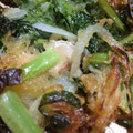 わらぴこ's cooksnap of when they made ＊大根の葉で＊さっくりかき揚げ.