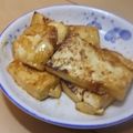 きらり流れ星's cooksnap of when they made ネギポン酢を絡めるだけ★豆腐のステーキ.