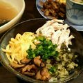 koeritaku's cooksnap of when they made 手軽に作る奄美大島の郷土料理　鶏飯.