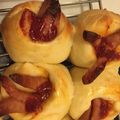 タリアヤナ's cooksnap of when they made HB♡しっとりウインナーちぎりパン♪.