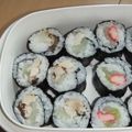 きらり流れ星's cooksnap of when they made 海苔巻きやサンドイッチを綺麗に切る方法！.