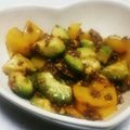 mii−♪'s cooksnap of when they made アボガドと合いびき肉のわさび醤油炒め♪.