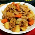 ちな たむ's cooksnap of when they made すきやきのタレで肉じゃが.