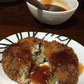 suimaen's cooksnap of when they made 節約&ダイエット★究極豆腐キャベツメンチ.
