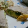 たべたべこ's cooksnap of when they made 豚肉のアボカドチーズ巻き.