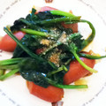 love_bagel's cooksnap of when they made ほうれん草とウインナー炒め.