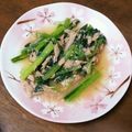 でーさんです's cooksnap of when they made 手抜き万歳！ツナと小松菜のスピード炒め.