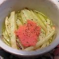 tamotan∞'s cooksnap of when they made 明太子とじゃがいものアヒージョ.