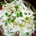 garnet131's cooksnap of when they made ＊ささみのＷおろしサラダ＊.