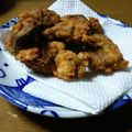 虹透夜's cooksnap of when they made 赤ワインが香る ☆ 鮭ザンギ.