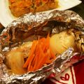 ＊こよーて＊'s cooksnap of when they made 秋鮭とキノコのバター醤油ホイル焼き.