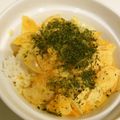 さやがた's cooksnap of when they made 新食感☆ポテチと海苔のTKG(^▽^).