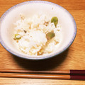はらぺこあお's cooksnap of when they made 手軽に鍋炊き♪旬な豆ごはん.
