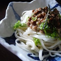 真さん's cooksnap of when they made そのまま、新たまねぎと納豆冷やしうどん.