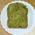 ふみこばあ's cooksnap of when they made HBでようかん入り抹茶食パン.