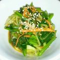 美貴姉's cooksnap of when they made ほうれん草と人参のナムル風.
