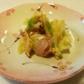 なづ2922's cooksnap of when they made 超早！ベーコンとキャベツと卵の昆布茶炒め.