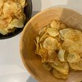 もも's cooksnap of when they made 自家製じゃがいもでポテトチップス.