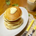 EK♡YUKI's cooksnap of when they made 簡単 しっとりフワフワパンケーキ♡.