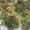 わんこ食堂's cooksnap of when they made ブロッコリーのクリームチーズ焼き.