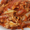kimimaruo's cooksnap of when they made たたきごぼうと豚肉のトマト煮.